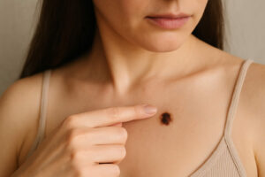 autoexame de pele para identificar pintas suspeitas